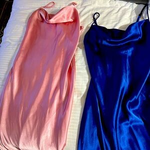 Bebe silk dresses